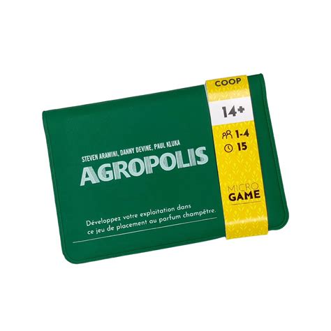 Acheter Agropolis Matagot Jeux De Soci T