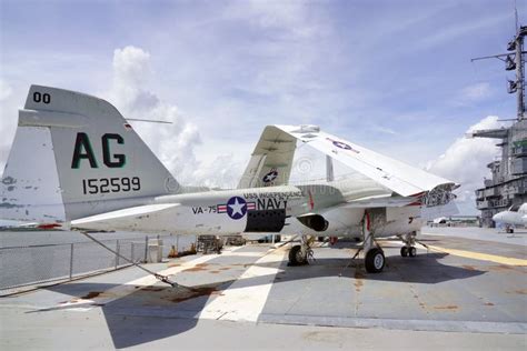 Views of the USS Yorktown, Patriots Point, South Carolona Editorial Stock Image - Image of ...