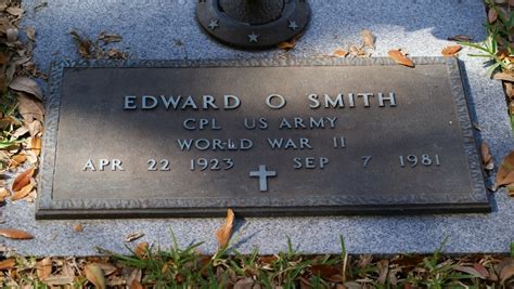 Corp Edward Odell Smith 1923 1981 Memorial Find A Grave