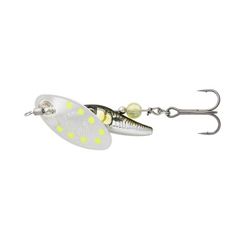 Savage Gear Sticklebait Spinner Sinking Green Silver Ayu