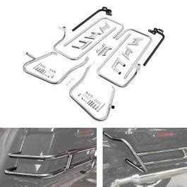 Kit Support de sacoche protection arrière compatible avec Harley