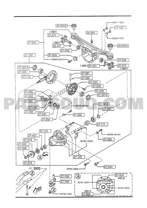 2 Chassis Axlesuspensionbrake And Steering Mazda Miata Canada 1995