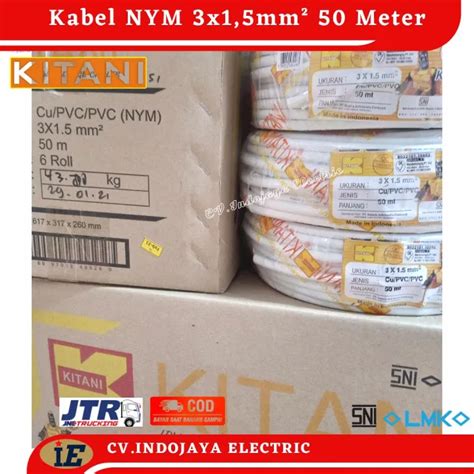 Kabel Nym X Mm Kitani Kabel Panjang Meter Kabel Listrik Kawat