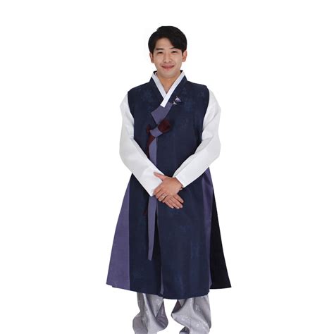 Hanbok Hombre Macho Hanbok Trajes Corea Ropa Tradicional Set Etsy