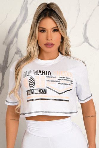 Blusa T Shirt Original Sports Maria Gueixa Fitness Fashion Fashion