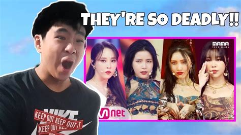 MAMAMOO 2020 MAMA REACTION Aya Dingga Performance YouTube