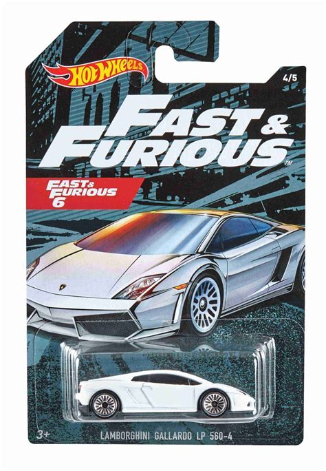 Hot Wheels Fast And Furious 5 Car Set