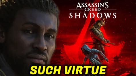 Ubisoft Assassin S Creed Shadows All The Virtue Signalling With Yasuke The Black Samurai Youtube