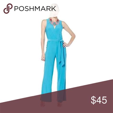 New Price 🚨nikki Poulos Wide Leg Jumpsuit 2xlp Wide Leg Jumpsuit