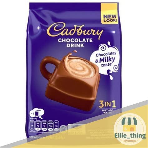 Cadbury In Hot Chocolate Powder Mix Drink G Shopee Singapore