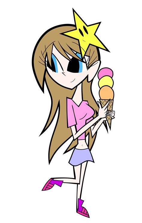 Melody With Sorbet Icecream By Krazeekartoonz On Deviantart