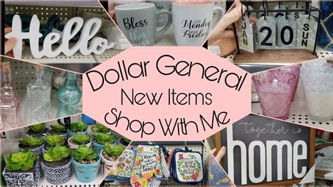 Dollar General New 2020 Spring And Home Decor Youtube