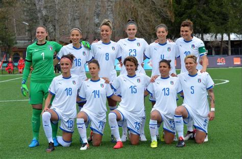 Mondiali Di Calcio Femminili Italia Prima Del Girone Con Vittorie Su