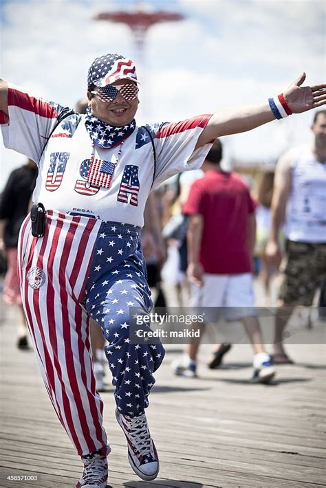 Fourth Of July At Coney Island High Res Stock Photo Getty Images