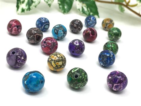 Vintage Handmade Clay Beads Swirl Polymer Clay Beads Etsy Clay