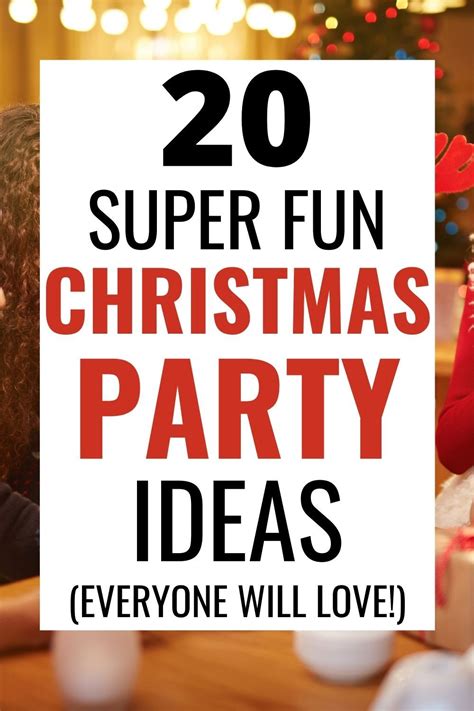 20 easy christmas party ideas for a night you ll never forget – Artofit