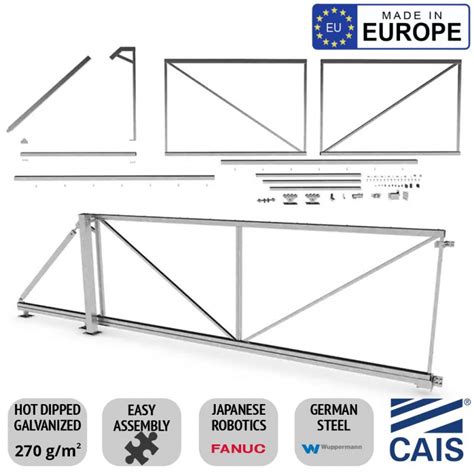 M Length M High Cantilever Gate Frame And Cantilever Sliding Gate