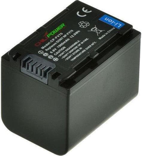 Chilipower Np Fv Accu Voor Sony Mah Bol