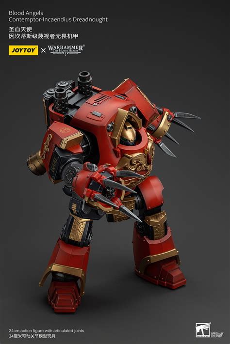 JoyToy WH40K Blood Angels Contemptor Incaendius Dreadnought Joytoy Figure