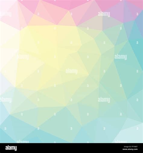 Light Pastel Color Vector Low Poly Crystal Background Polygon Design