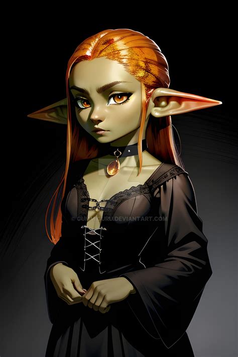 Somber Goth Goblin by GummiGuru on DeviantArt