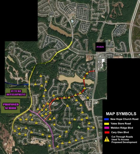 Map Visualization How A Proposed Rezoning For A Private 1300 Student