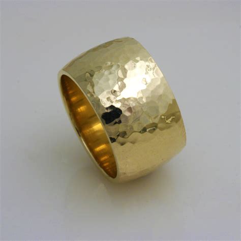 Euphoria Hammered Gold Ring Yossi Designer And Maker Of Fine Jewellery