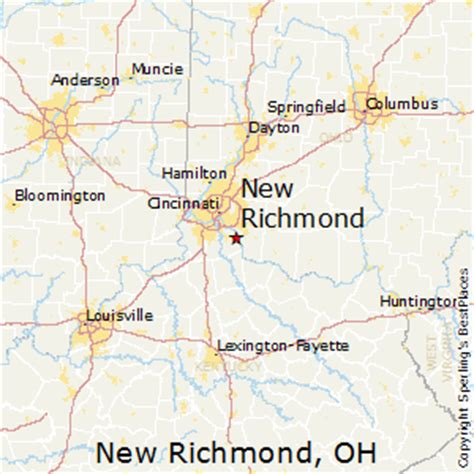 Richmond Ohio Map | Time Zones Map