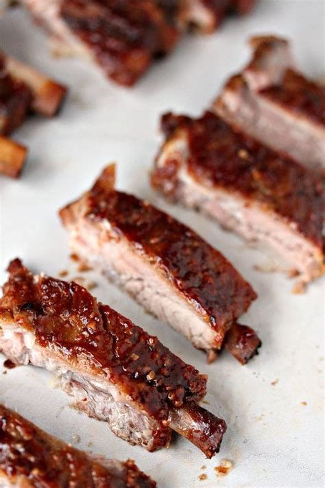 Slow Cooker Spare Ribs Cravings Of A Lunatic Crockpot Ribs Recipes How To Cook Ribs Ribs