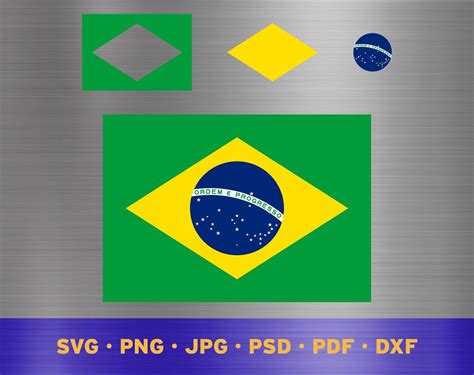 Brazil Flag Svg Layered, Brazilian Flag Svg, Brazilian Flag Cricut, Brazil Flag Png, Brazilian ...