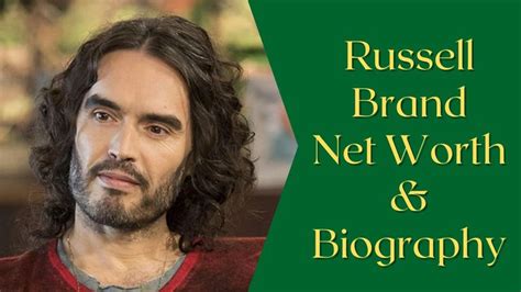 russell brand net worth and biography with the words russell brand net ...