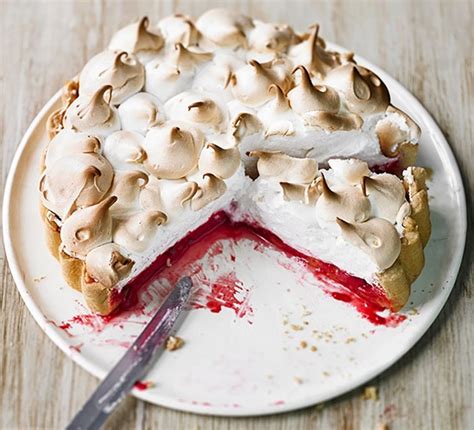 Raspberry Meringue Pie Recipe Olivemagazine