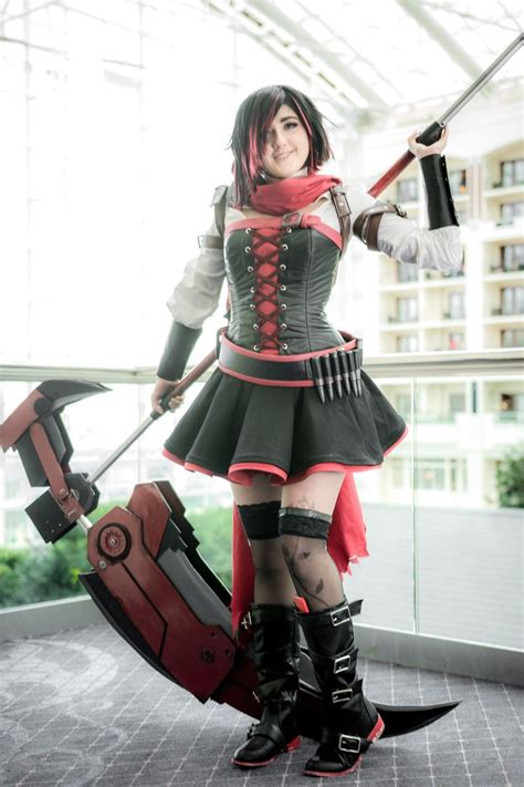 I’M GOING TO RTX!Going to Ruby it up all weekend. Bringing her transforming scythe. Also going ...