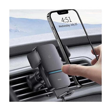 Baseus CGZX000001 Wisdom Auto Alignment Car Mount Wireless Charger