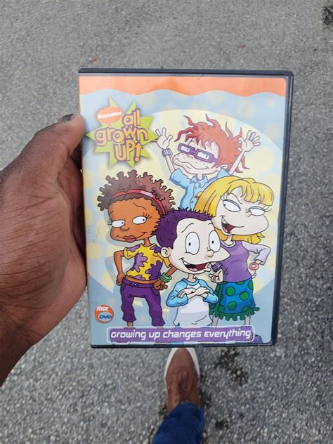 An All Grown Up DVD Found at my Library! : r/rugrats