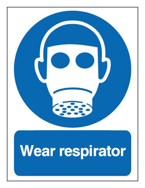 Wear Respirator Sign Signs 2 Safety