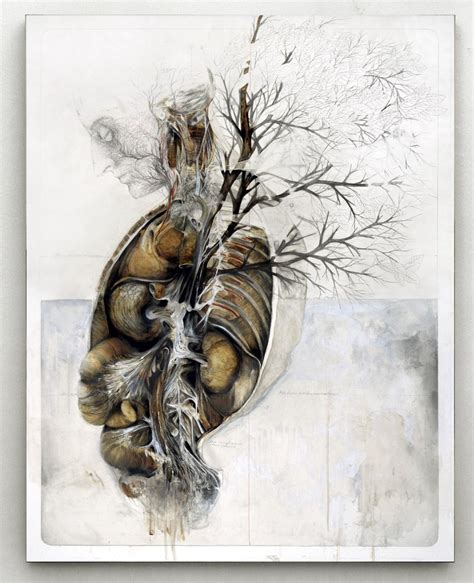 Nunzio Pacis Graphite And Oil Paintings Merge Nature And Anatomy