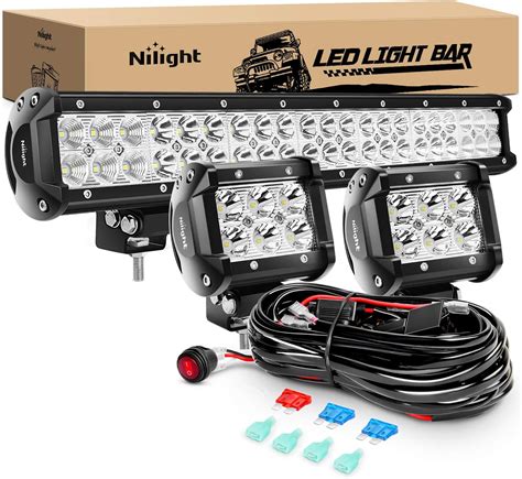 Nilight ZH002 Barra De Luz LED Todoterreno De 20 Pulgadas 126 W 2