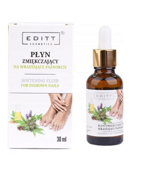 PŁYN ZMIĘKCZAJĄCY Na Wrastające Paznokcie 30ml