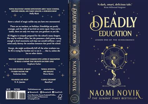 Full Book Cover A Deadly Education (The Scholomance Series Naomi Novik)