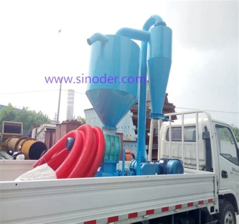 10t H 100t H Grain Pneumatic Conveyor Corn Soybean Truck Loading