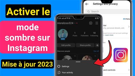 Comment Activer Le Mode Sombre Sur Instagram Comment Changer