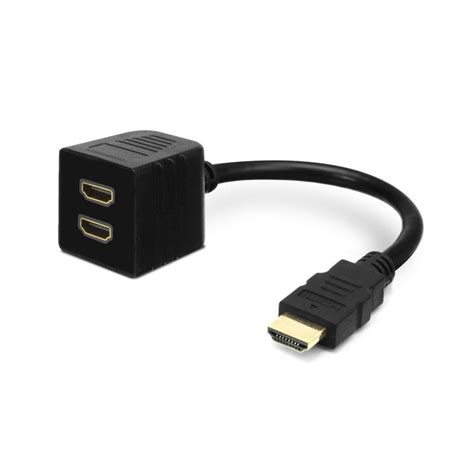 Pccom Essential Cable Duplicador X Hdmi Macho A X Hdmi Hembra Cm