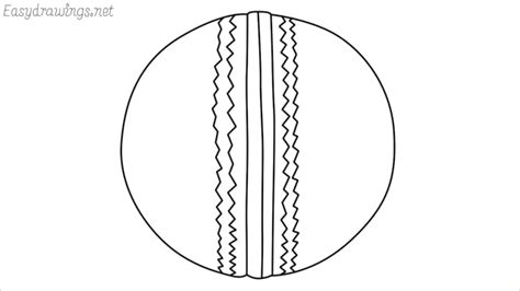 How To Draw A Cricket Ball Step by Step - [6 Easy Phase] & [Video]