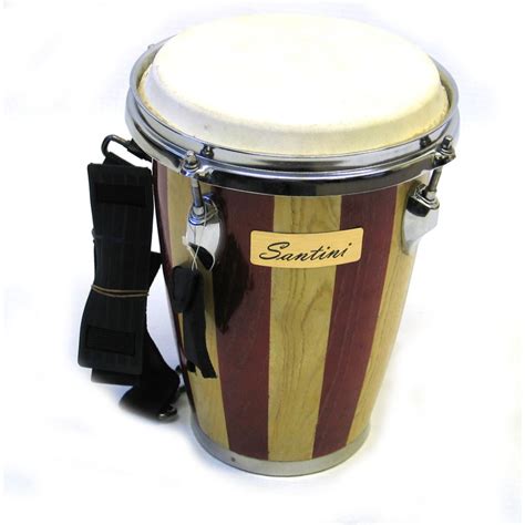 Usa Music Supply Striped African Drum Mini Conga Drums 4721stp