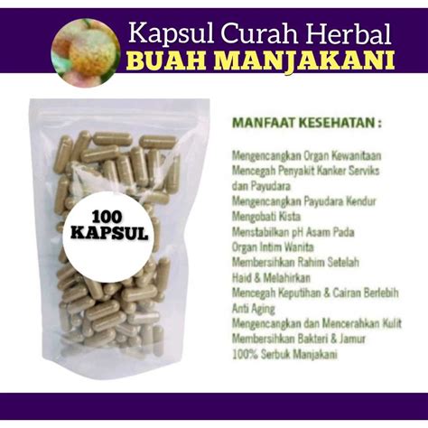 Jual Manjakani Kapsul Curah Herbal Shopee Indonesia