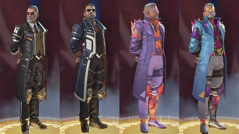 Apex Legends Season 17 All Ballistic Legendary Skins Banners Poses