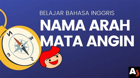 Apa Bahasa Inggrisnya Timur Barat Utara Selatan Dsb Arah Mata Angin