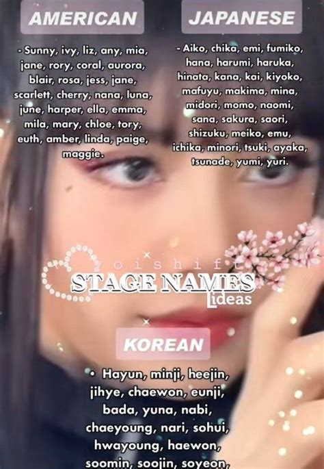 Kpop Stage Name Ideas For Your Dr Kpop Scripting Ideas Names