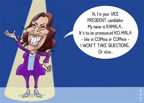 Kamala Like Comma Commie Ko Mala Cartoon Movement